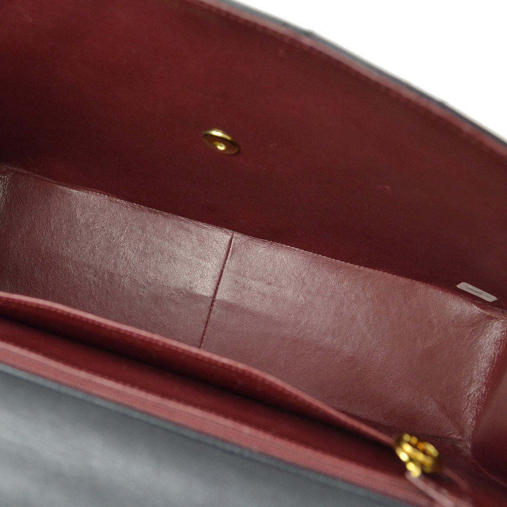 CHANEL 1991-1994 Black Lambskin Classic Flap Maxi 75152 - Picture 8 of 10